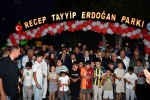 Kaman’da Recep Tayyip Erdoğan Parkı hizmete açıldı