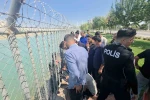 Kanalda boğulma tehlikesi geçiren 2 çocuk valinin korumaları tarafından kurtarıldı