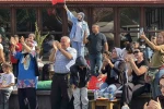 Karabük’te Filenin Sultanları’nın şampiyonluk maçı dev ekranda izlendi 