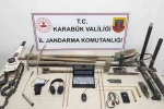 Karabük’te jandarmadan kaçak kazı ve uyuşturucu operasyonu