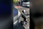 Karadeniz Ereğli’de yasak dönüş kazaya neden oldu; motosiklet sürücüsü yaralandı 