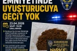 Karakoçan’da uyuşturucuyla mücadele: 1 gözaltı 