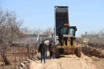 Karaköprü’de kırsal yollarda çalışmalar sürüyor 