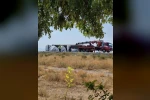 Karapınar’da devrilen tırın sürücü yara almadan kurtuldu