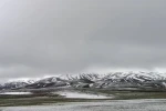 Karlıova’nın yüksek kesimlerine kar yağdı 