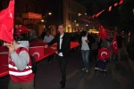 Karslılar 15 Temmuz’da tek yürek oldu: Binlerce vatandaş meydanları doldurdu, birlik ve beraberlik mesajı verildi