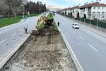 Kartepe tramvayında ilk kepçe vuruldu