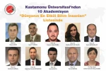 Kastamonu Üniversitesi’ndeki 10 akademisyen, en etkili bilim insanları listesinde