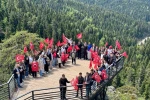 Kastamonu’da gençlik yürüyüşü: Doğanın tadını çıkardılar 