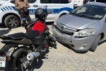 Kastamonu’da motosiklet ile otomobil çarpıştı: 2 yaralı 
