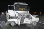 Kastamonu’da tır ile otomobil çarpıştı: Kazada sürücü ile eşi hayatını kaybetti