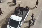 "Kasten öldürmeden" aranan şahıs dron takibiyle kamyonette yakalandı 
