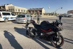 Kavşakta araç ve motosikletin karıştığı kazada 1 kişi yaralandı