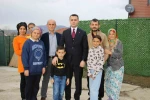 Kaymakam Alpay, Güler ailesine konuk oldu 