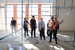 Kaymakam Baycar, polisevi inşaatını inceledi