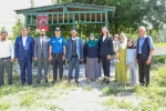 Kaymakam Fatma Turhan Keser’den şehit kabrine ziyaret 