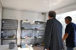 Kaymakam Helvacı’dan hayvan bakımevinde yerinde inceleme 