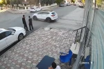 Kazaya sebebiyet veren cip, bir şey olmamış gibi olay yerinden uzaklaştı 