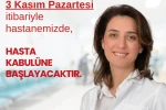 KBB Uzmanı Op. Dr. Evrim Balbalıoğlu görevine geri döndü