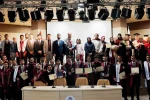KBÜ’de Filistinli öğrenciler mezuniyet sevinci yaşadı 