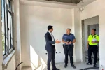Kemah’ta İlçe Emniyet Amirliği hizmet binası inşaatı sürüyor