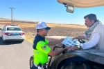 Kilis’te Jandarmadan tarım sezonunda traktör denetimi 
