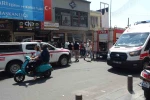 Kilis’te tatlıcı dükkanında yangın paniği 