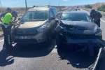 Kırıkkale’de zincirleme kaza: 3 yaralı 