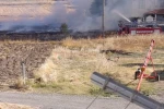 Kırklareli’nde spiral makinesinden çıkan kıvılcımlar yangın çıkardı