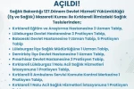 Kırklareli’ne 21 hekim kadrosu tahsis edildi 