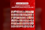 Kırmızı bültenle ve ulusal seviyede aranan 90 suçlu 16 ülkeden yakalanarak Türkiye’ye getirildi