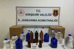 Kırşehir’de kaçak alkol operasyonu