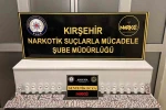 Kırşehir’de polis, bin 387 adet uyuşturucu madde ele geçirdi 