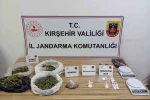 Kırşehir’de uyuşturucu tacirine suçüstü 