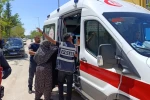 Komşu kavgasında 1 kadın yaralandı 