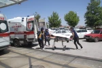 Kontrolden çıkan araç araziye savruldu, sürücü yaralandı