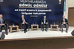 Konya AK Parti muhtarlarla bir araya geldi