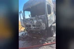 Konya’da TIR yangını! Alevler çekicinin tamamını sardı