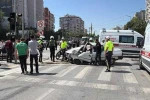 Konya Nalçacı Caddesi'nde kaza