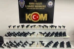 Konya polisinden silah kaçakçılarına operasyon