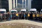 Konya’da 112 Acil Servis filosuna 13 ambulans daha katıldı 