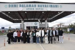 Köyceğiz MYO öğrencilerine havalimanında uygulamalı eğitim