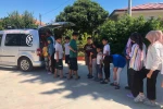 Kur’an kursunda örnek dayanışma 