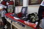 Kuşadası Belediyesi eski başkanı Berberoğlu, son yolculuğuna uğurlandı 