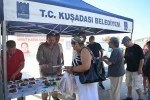 Kuşadası Belediyesi görevi başında hayatını kaybeden çalışanlarını unutmadı 