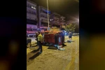 Kuşadası’nda takla atan otomobilin sürücüsü yaralandı 