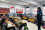 Kütahya İl Emniyet Müdürlüğü’nden öğrencilere güvenlik eğitimi 