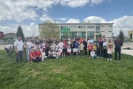 Kütahya’da aileler hedeflere el ele koştu 