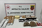 Kütahya’da binlerce bandrolsüz makaron ele geçirildi 