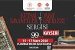 Kutsal emanetler Kadir Gecesi Kayseri’de 